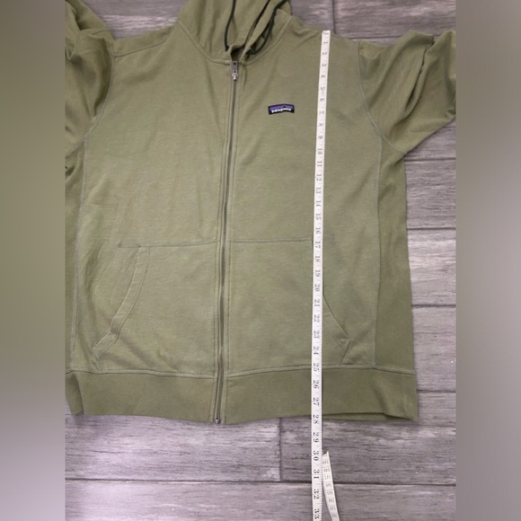 patagonia organic cotton full zip hoodie Sz Xl - Picture 13 of 15